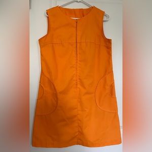 Vintage Mango Colored Dress